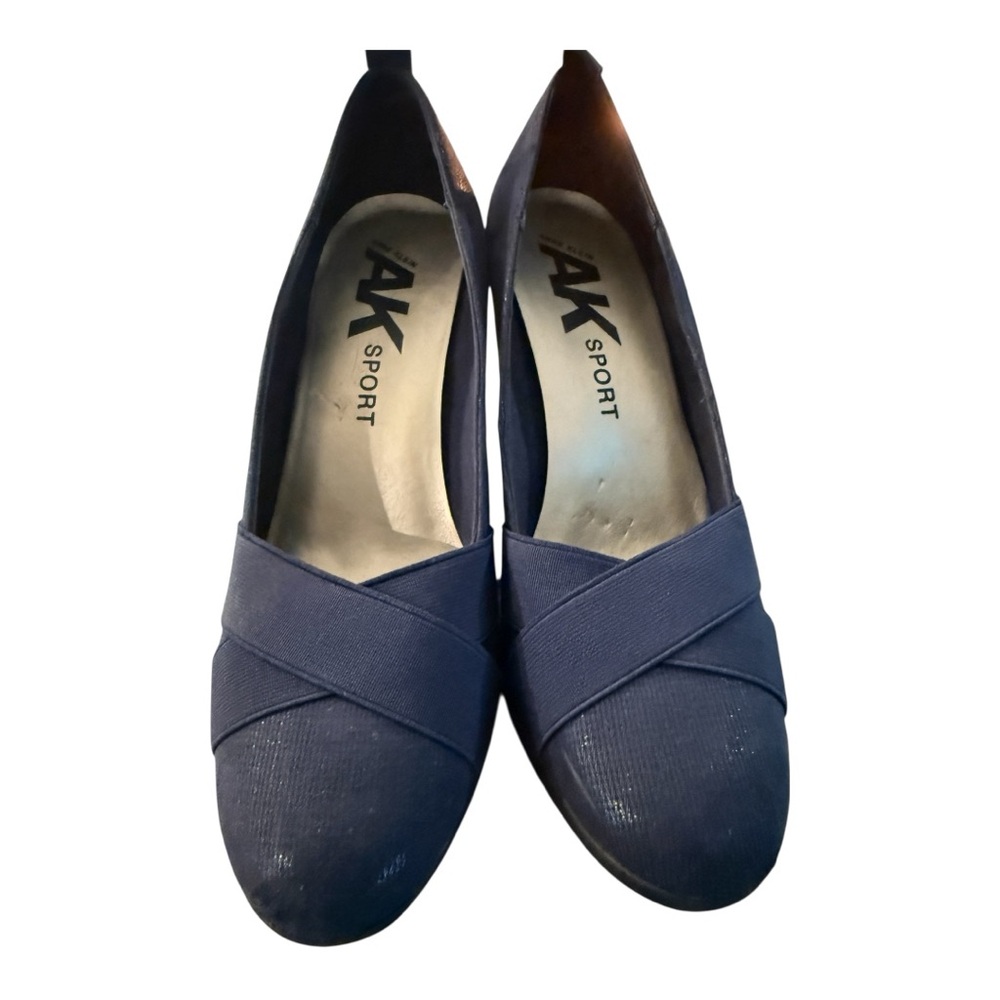 Anne Klein Sport X-Factor Pumps – Navy Blue – Size 9